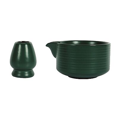 2 Piece Ceramic Matcha Tea Preparation Set (Sms-02) - 1