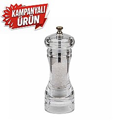 Akrilik Tuz/Biber Değirmeni Seramik 16 cm (DSA-160) - HAZZAR