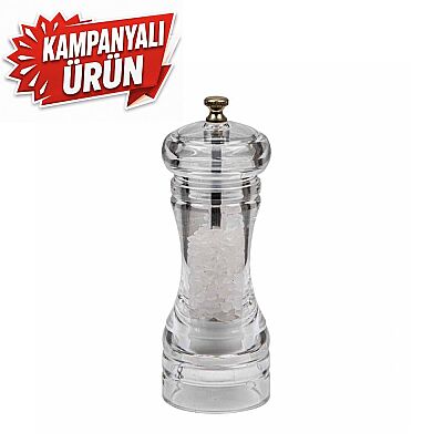Akrilik Tuz/Biber Değirmeni Seramik 16 cm (DSA-160) - 1
