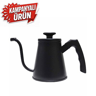 Barista Kettle-Slim Black 800 Ml (Bks-08) - 1