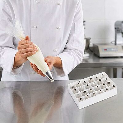 Decorating Tip Set 24 Pieces (Bds-24) - 3