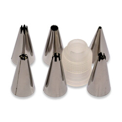 Decorating Tip Set 6 Pieces (Ads-06) - 2