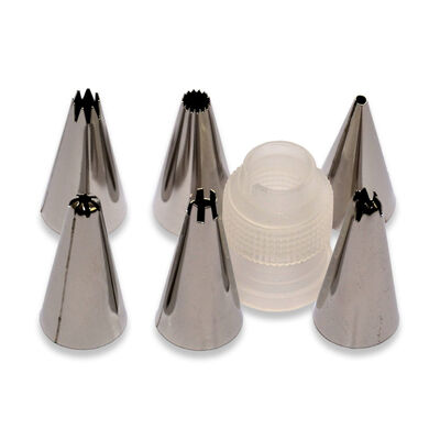 Decorating Tip Set 6 Pieces (Ads-06) - 2