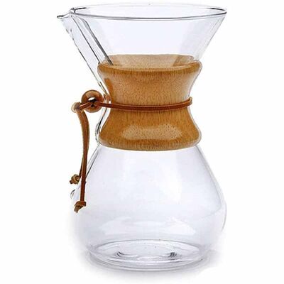 Glass Coffee Maker 600 Ml (Ck-600A) - 1