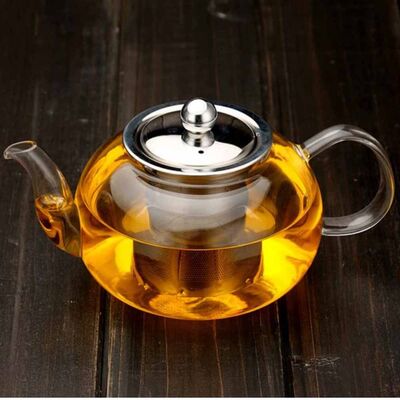 Glass Teapot 400 Ml - Ss Strainer (Cd-400M) - 2