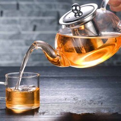 Glass Teapot 400 Ml - Ss Strainer (Cd-400M) - 4