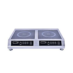 İndüksiyon Ocak İkili 2x3500W Setüstü (INO-02) - EPINOX