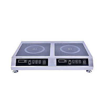 İndüksiyon Ocak İkili 2x3500W Setüstü (INO-02) - 1
