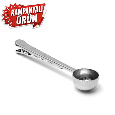 Kahve Kaşığı Klipsli 17,5 cm (KH-17) - 1