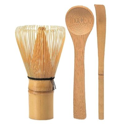 Matcha Çayı Hazırlama Bambu 3'lü Set (MF-01) - 1