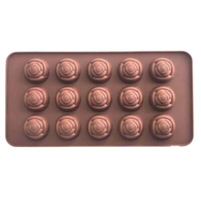 Silicone Chocolate Mould Flower (Cık-11) - 1