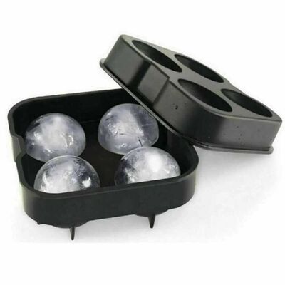 Silicone Ice Mold - 4 Balls - 45 Mm (Tbk-45) - 1