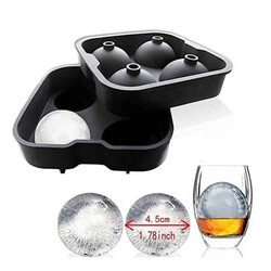 Silicone Ice Mold - 4 Balls - 45 Mm (Tbk-45) - 3