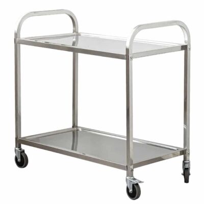 Stainless Steel Service Cart - 2 Tier (Cas-03) - 1