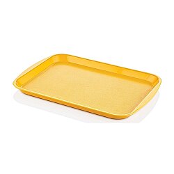 Tepsi Plastik (ABS) Dikdörtgen 36x27cm Sarı (TPL-3627) - 2